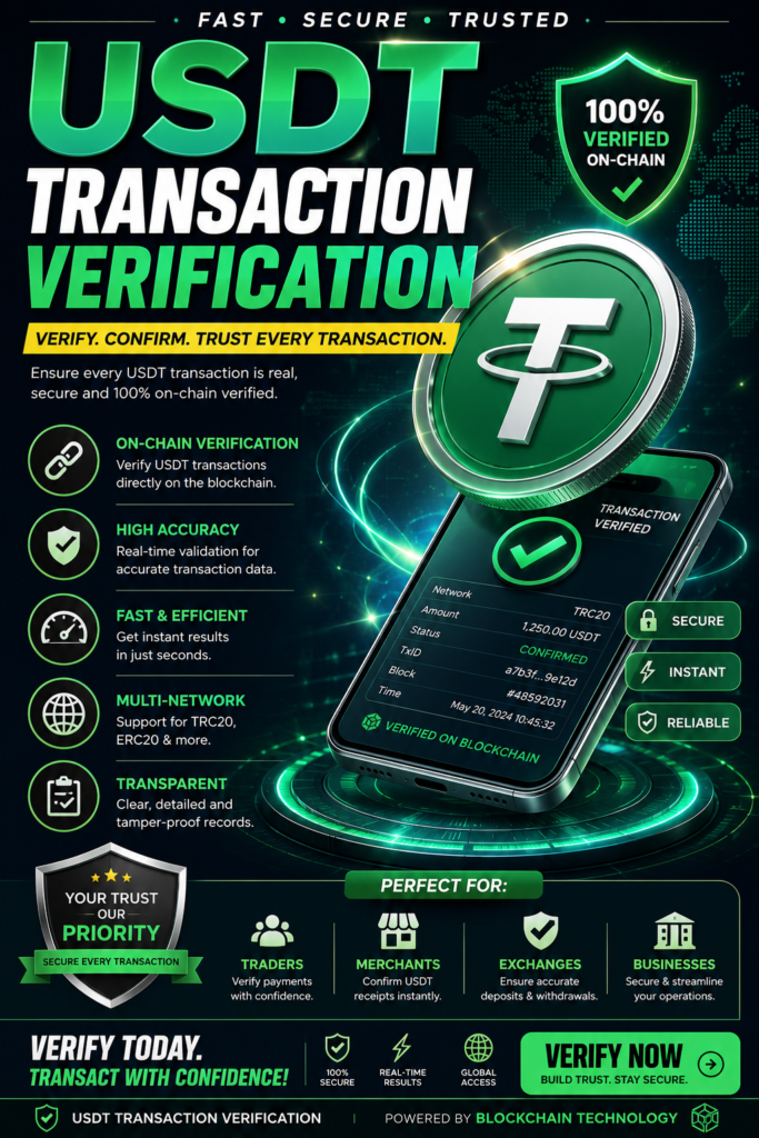USDT transaction verification